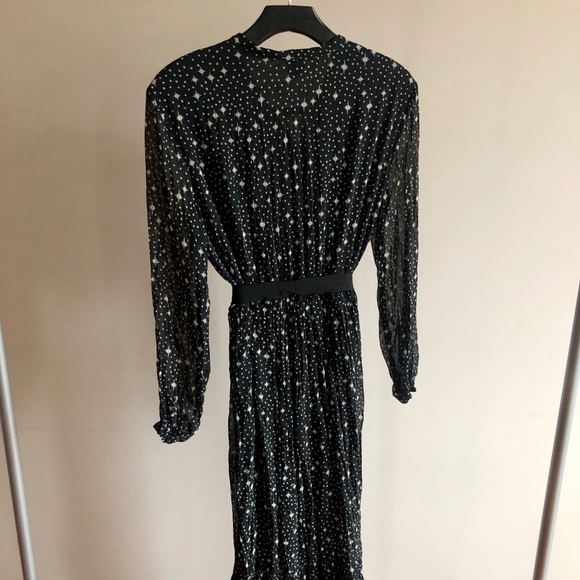 JUDITH Polka Dot & Star Print Dress - Picture 3 of 6